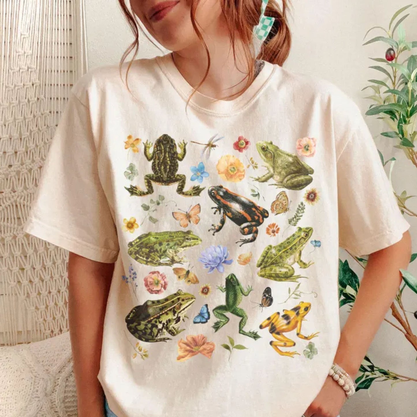 Frog Botanical T-Shirt