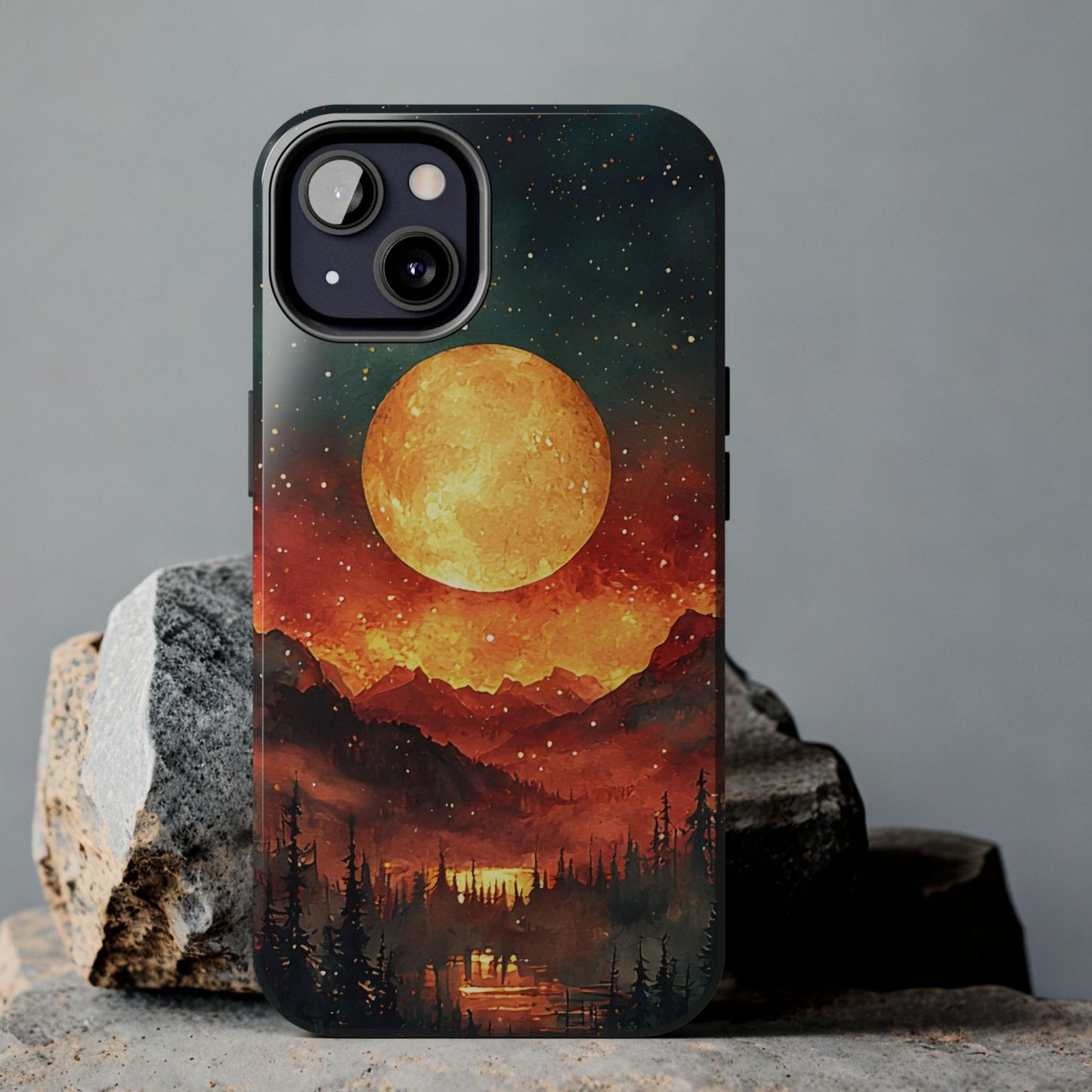 Mountain Sunset Protective Phone Case