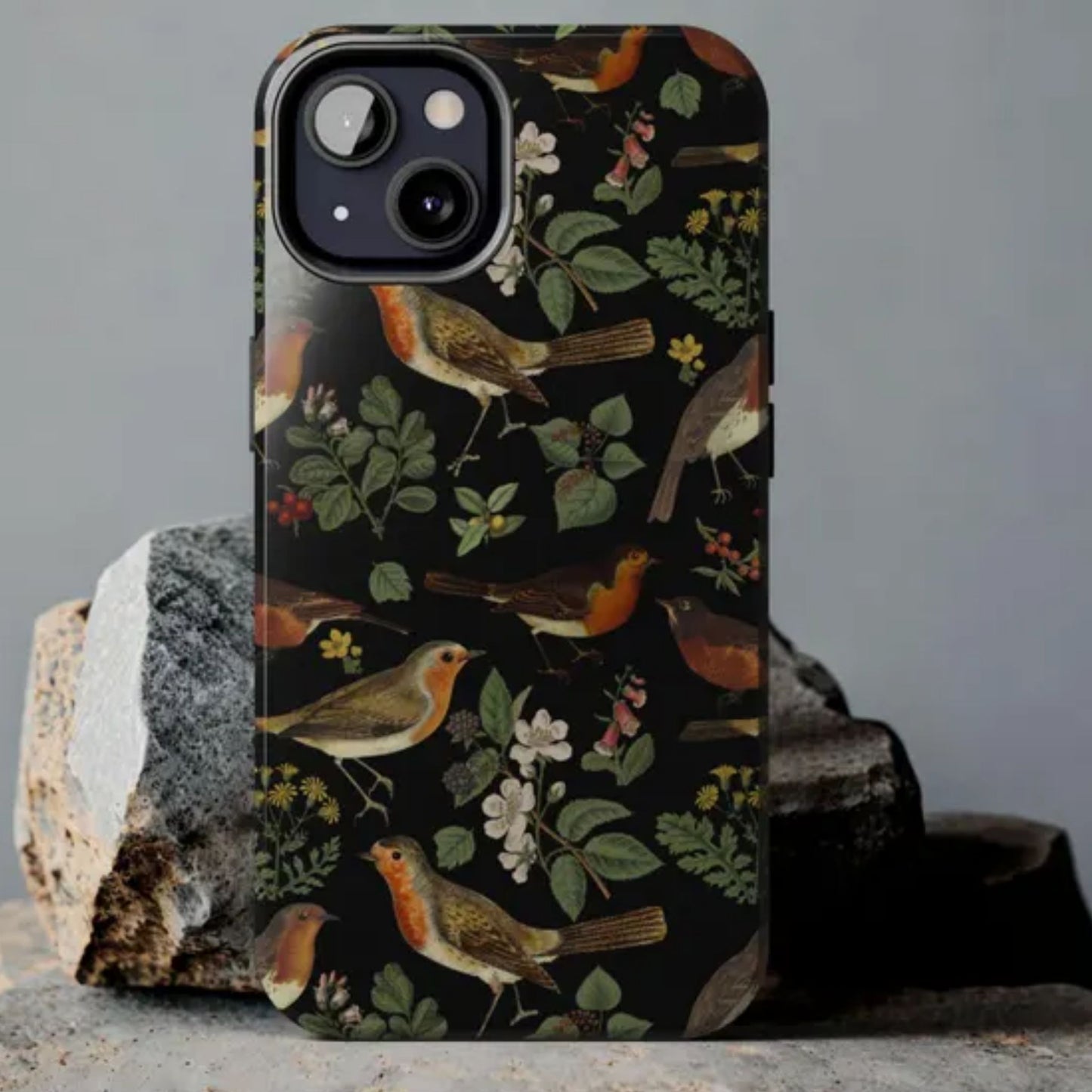 American Robin Bird Tough Phone Case