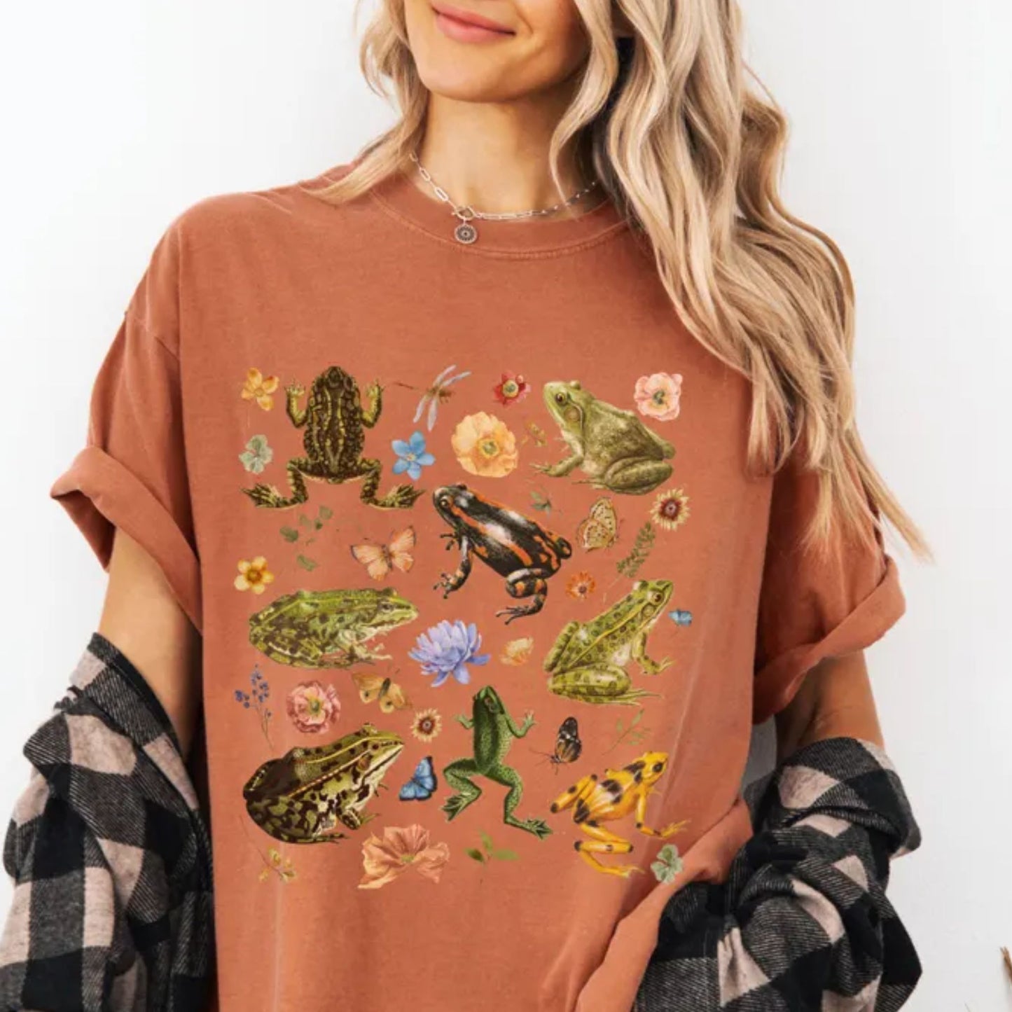 Frog Botanical T-Shirt