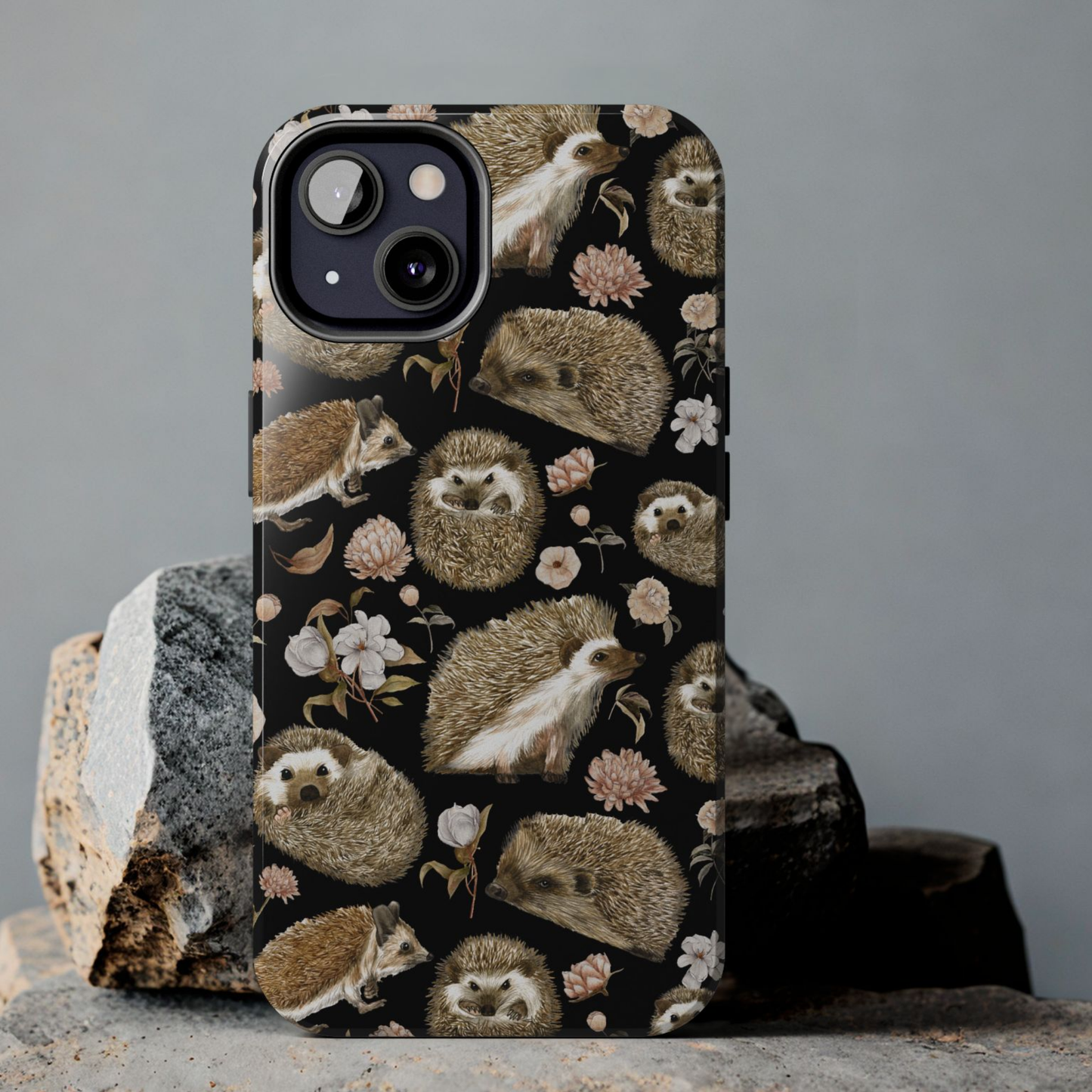 Cute Hedgehog Tough Phone Case