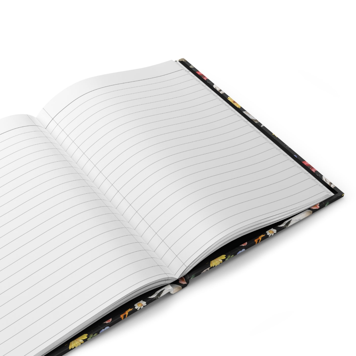 Floral Goose Personalized Journal