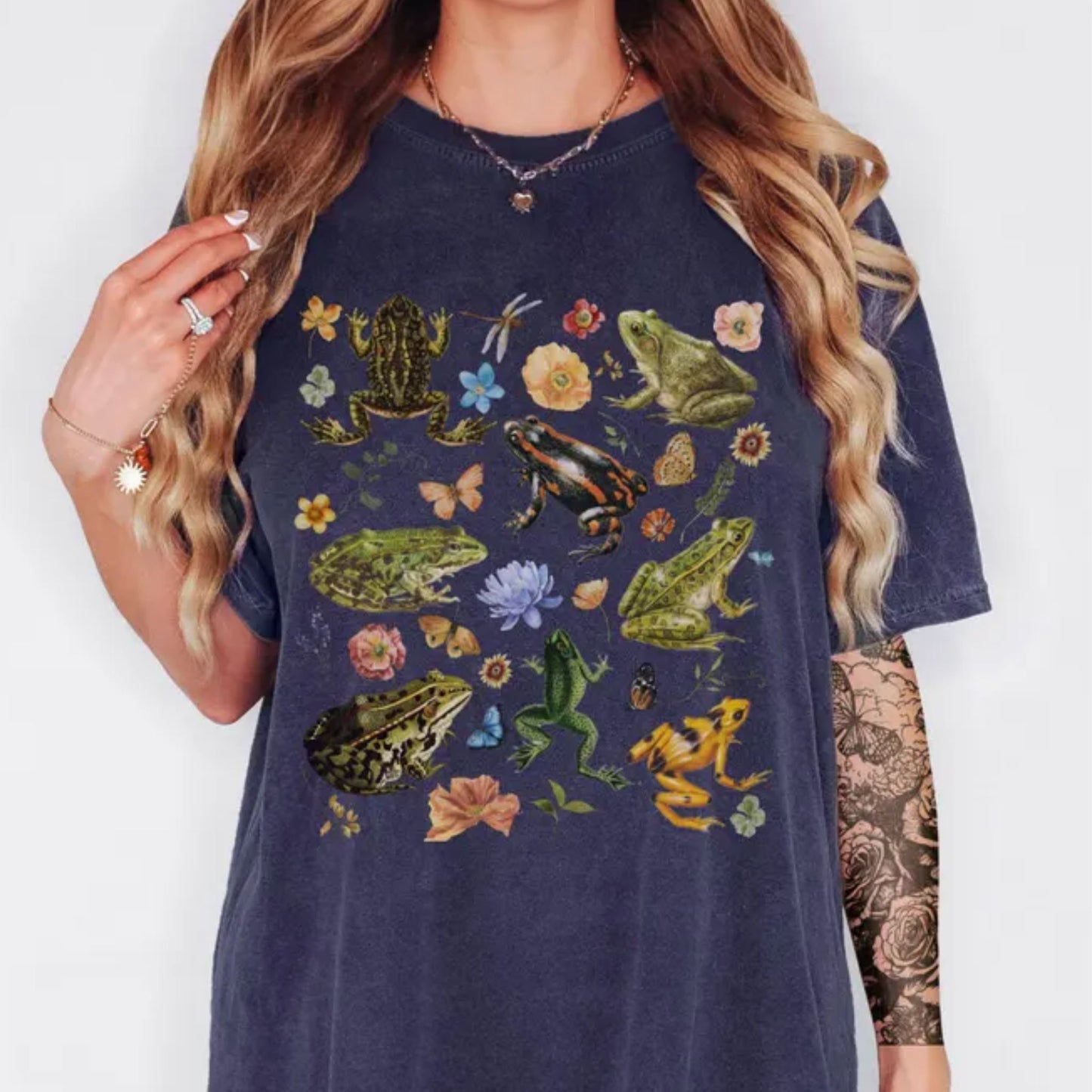 Frog Botanical T-Shirt