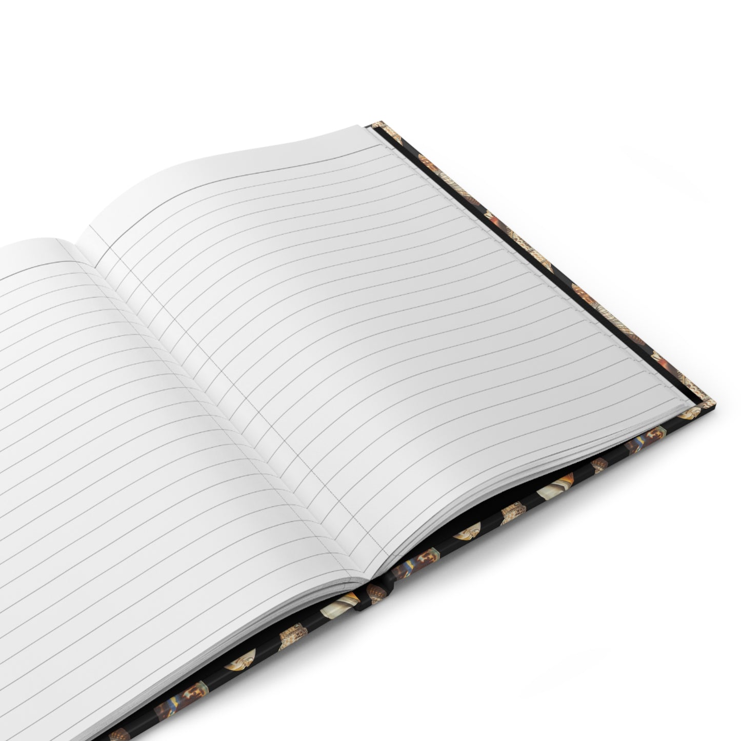 Vintage Shells Hardcover Journal