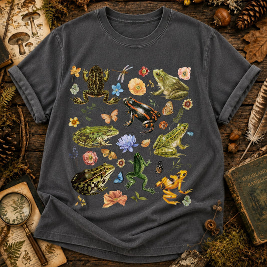 Frogs Botanical T-Shirt