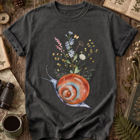 Wildflower Snail TShirt
