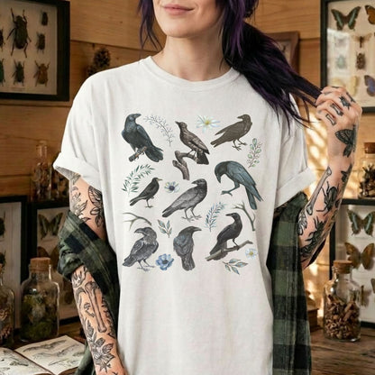 Black Bird Crow T-Shirt