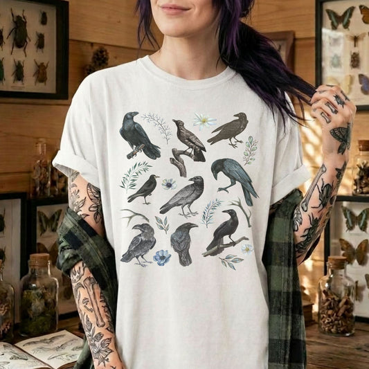 Black Bird Crow T-Shirt