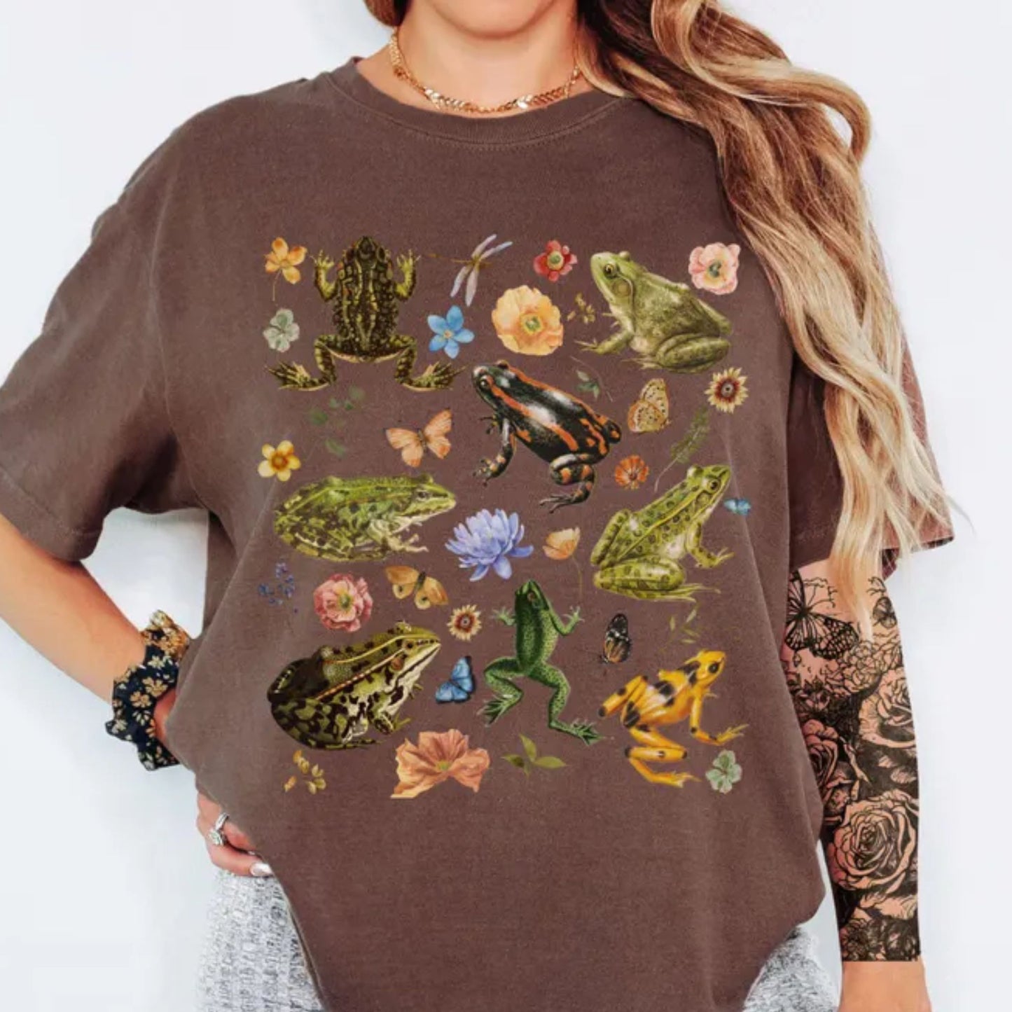 Frog Botanical T-Shirt