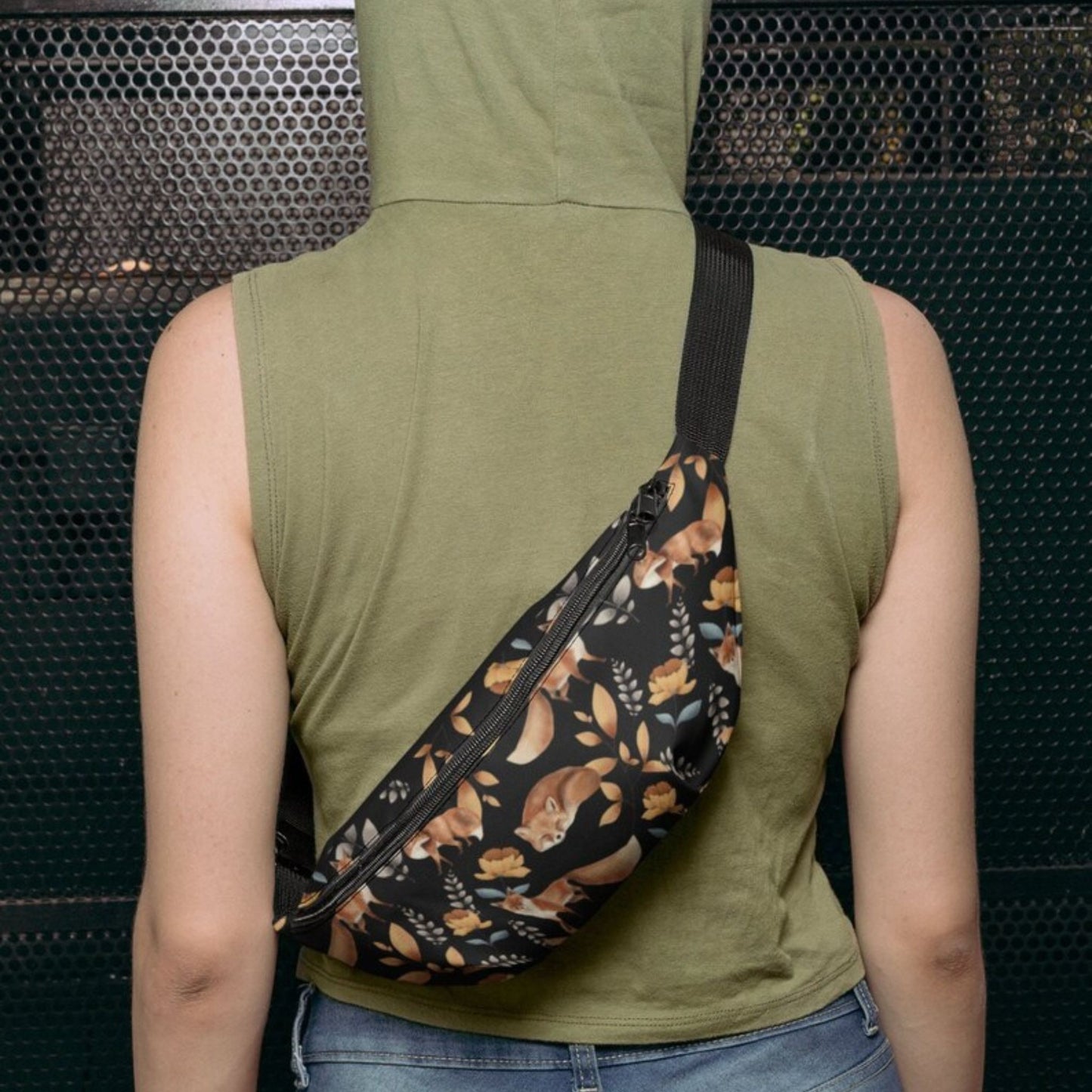 Botanical Fox Belt Bag