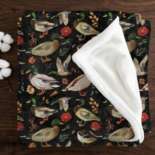 Mallard Duck Throw Blanket