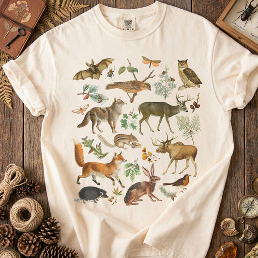 Forest Woodland Animals T-Shirt