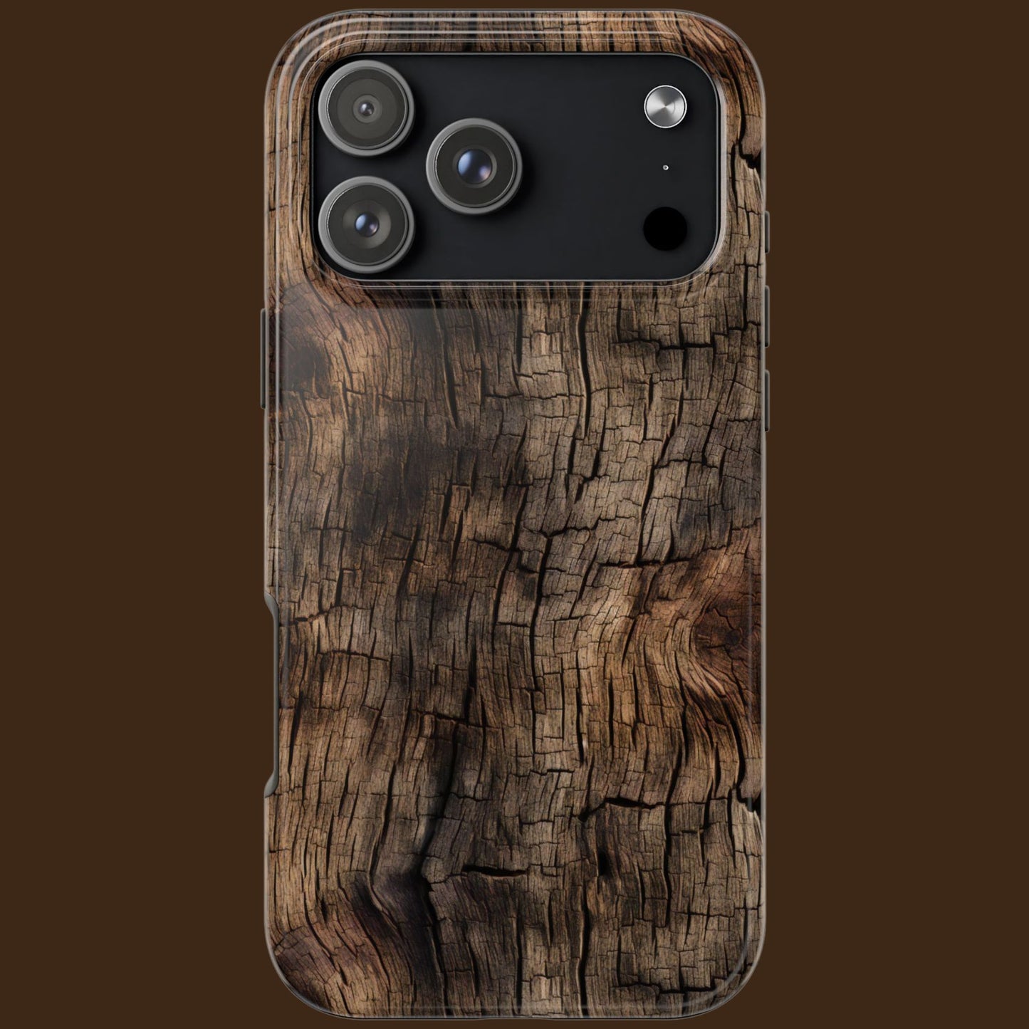 Rustic Woodgrain Tough Phone Case