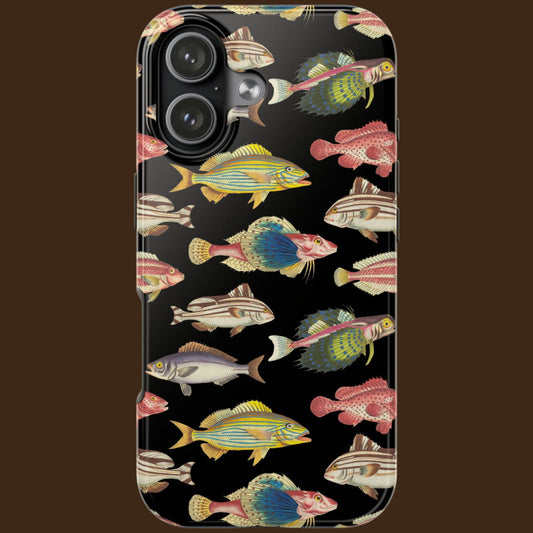 Colorful Vintage Fish Phone Case