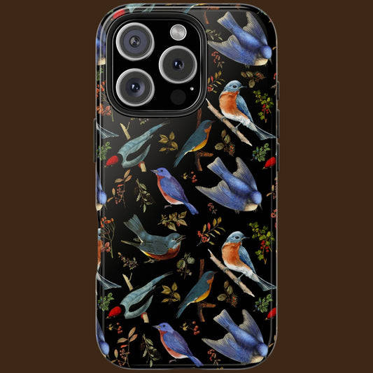 Bluebirds Tough Phone Case
