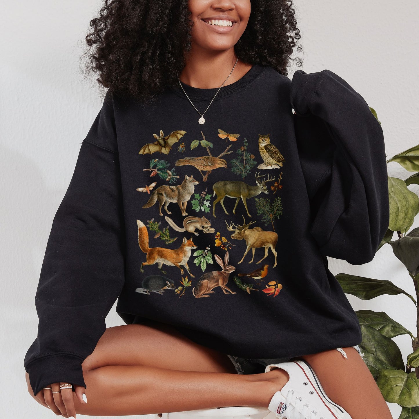 Woodland Animals Sweatshirt