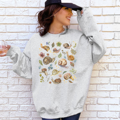 Botanical Snail Sweatshirt