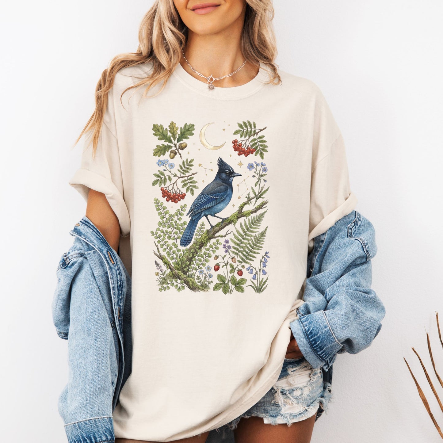 Celestial Stellers Jay Bluejay T-Shirt