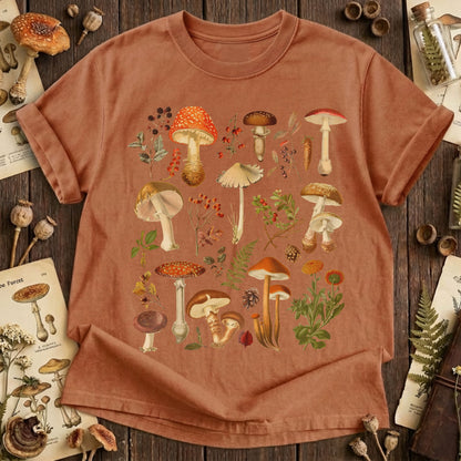 Botanical Mushroom T-Shirt