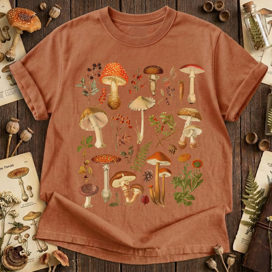 Botanical Mushroom T-Shirt