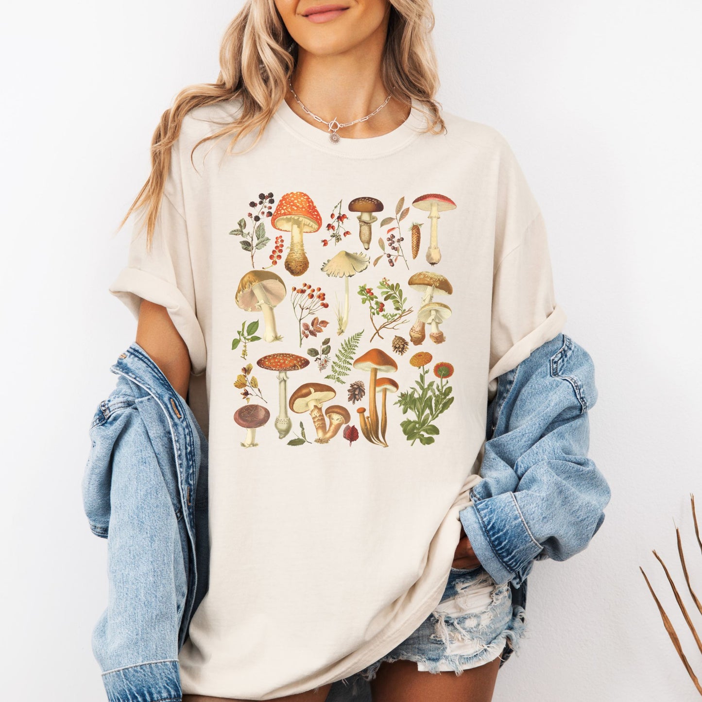 Botanical Mushroom T-Shirt