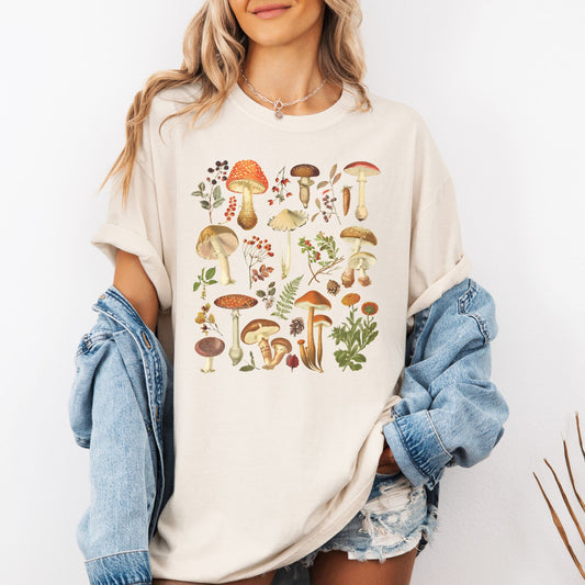 Botanical Mushroom T-Shirt