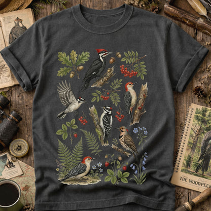 Botanical Woodpecker T-Shirt